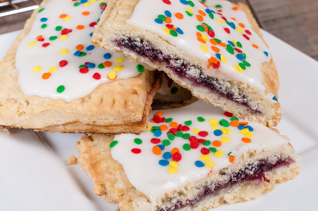 Homemade Pop Tarts with Jam Fresh From Oregon
