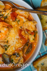 Fresh from the Oregon Coast ~ Cioppino for Two!